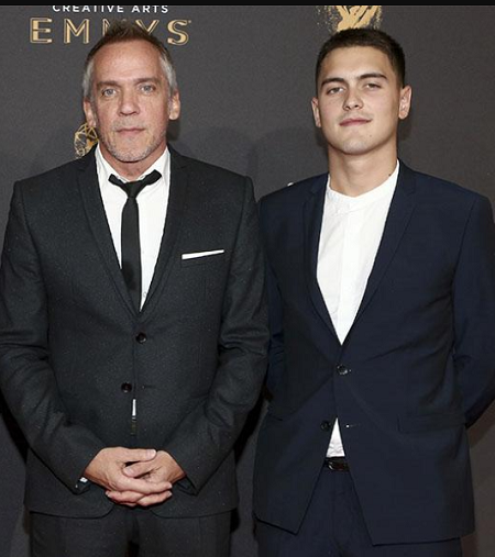 Emile Vallee with his father