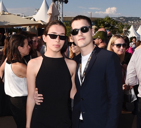 Emile Vallee with his girlfriendEmile Vallee with his girlfriend