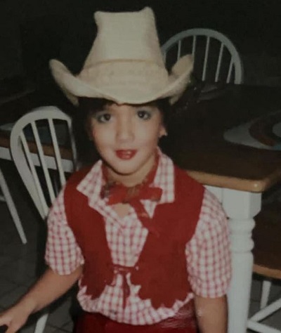 Erendira Ibarra childhood picture