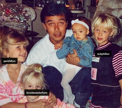 Farrah Aldjufrie childhood picture