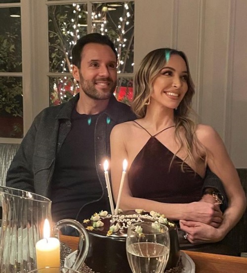 Farrah Aldjufrie engaged her boyfriend Alex Manos on November 29, 2021