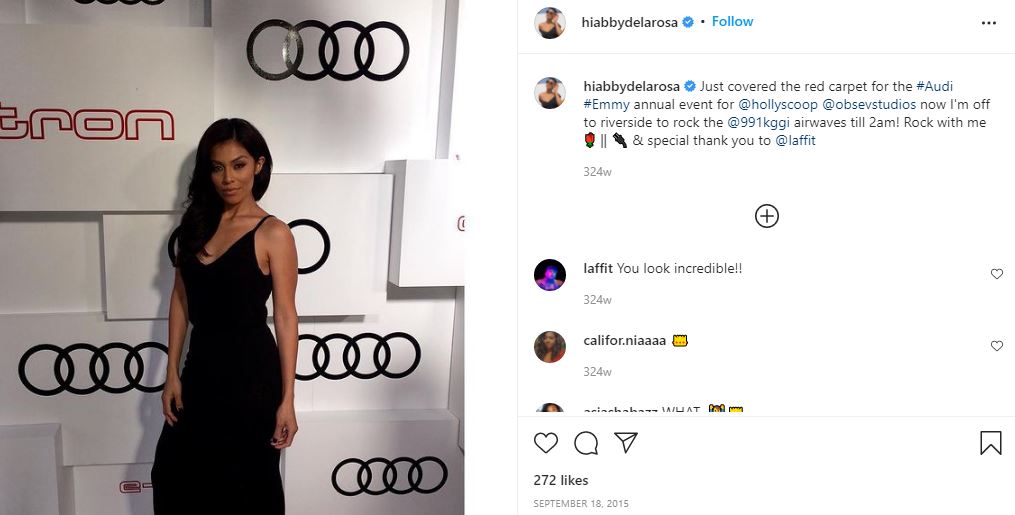 First IG post of Abby De La Rosa