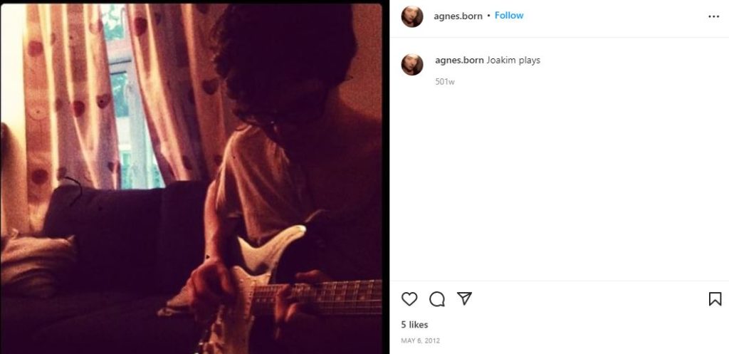 First IG post of Agnes