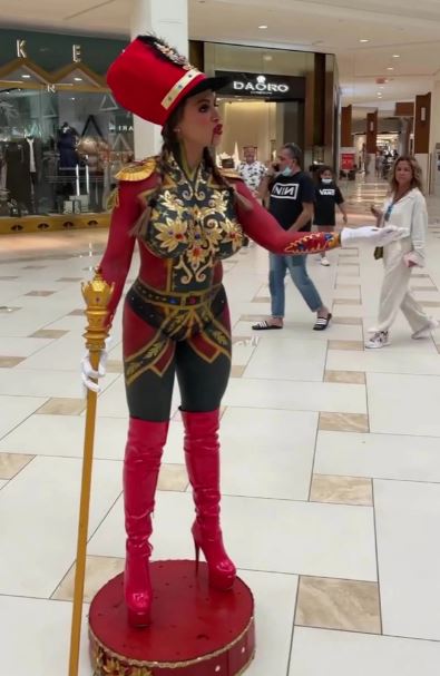 Francia's topless Nutcracker stunt