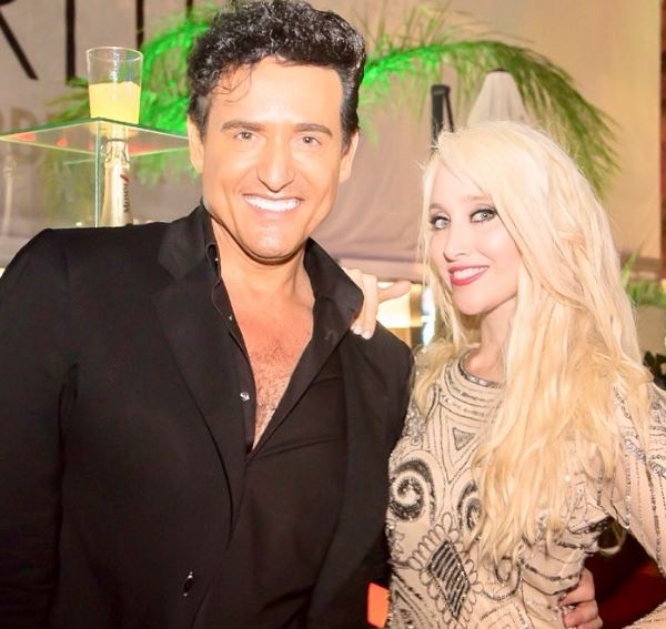 Geraldine Larrosa with her ex-husband Carlos Marín