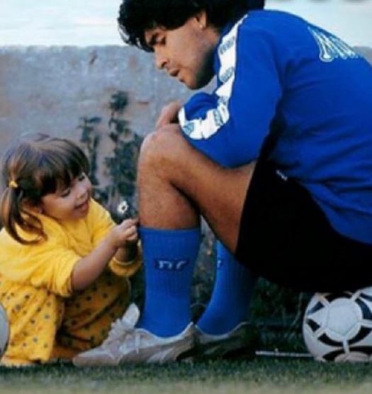 Giannina is the daughter of Diego Maradona