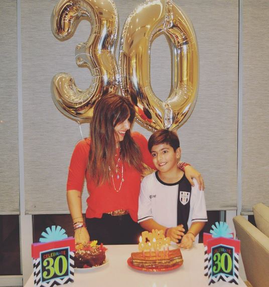 Giannina on her 30th birthday
