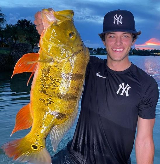 Griffin Johnson loves fishing