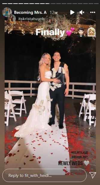 Heidi Aragon wedded with Andy Aragon