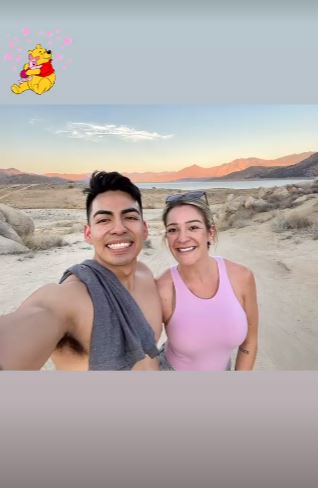 Heidi Aragon with her husband Andy Aragon