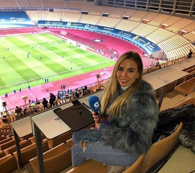 Helena Condis is mostly seen covering the news of FC Barcelona