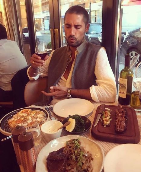 Hugo Taylor is a foodie