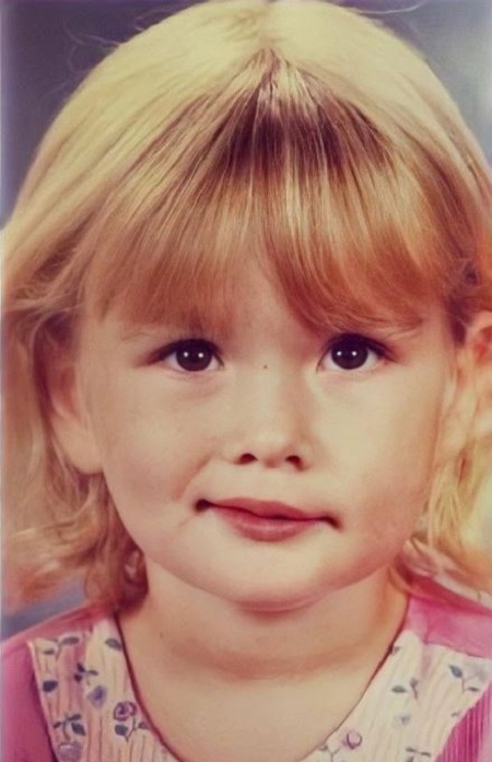 Hunter Mcgrady childhood picture