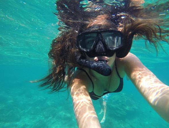 Isabel Pakzad has experienced scuba diving