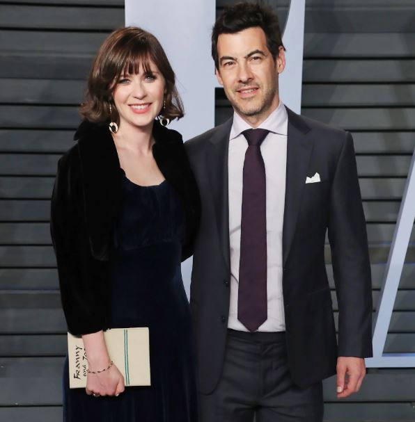 Jacob Pechenik and his ex-wife Zooey Deschanel