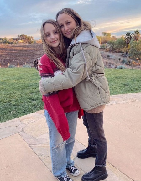 Jennifer Meyer with her daughter Ruby