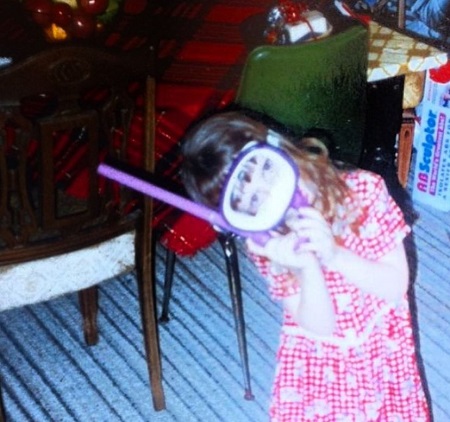 Jessika Power childhood picture