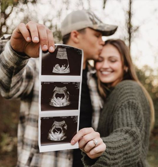 Joey Spencer and expecting their first child