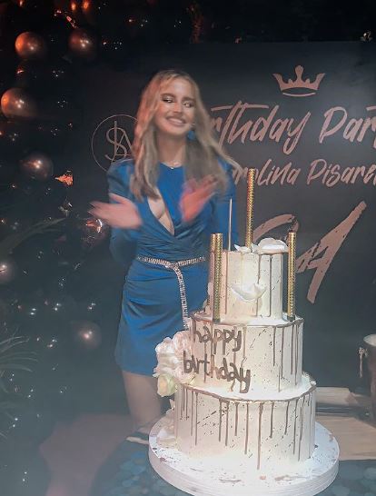 Karolina on her 24th birthday