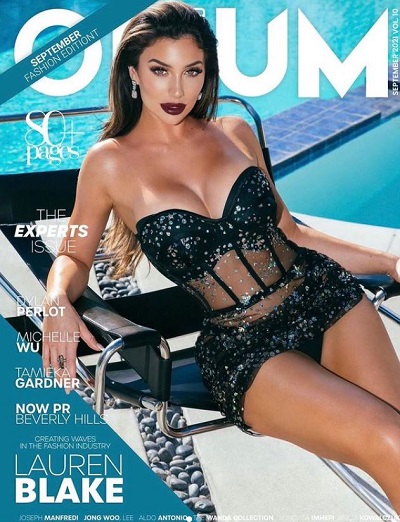 Lauren Blake fetures on the cover page of many magazines