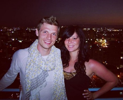 Lauren Kitt old picture with her lover Nick Carter