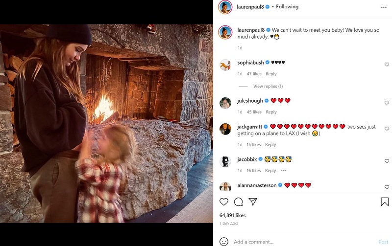 Lauren Parsekian and her husband Aaron Paul are expecting their second child together