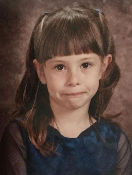 Leah Ashe childhood picture