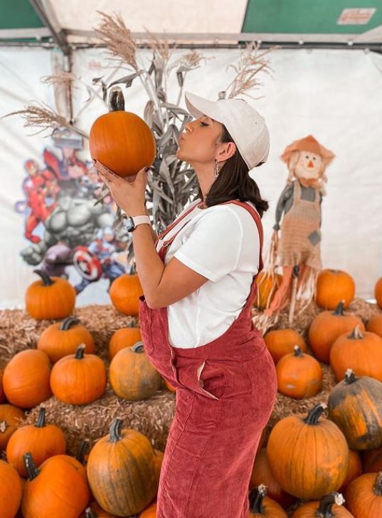 Lena The Plug likes to celebrate Halloween