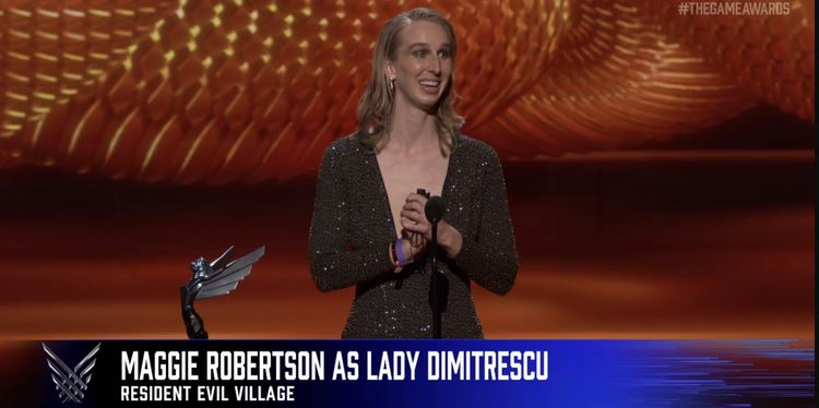 Maggie Robertson won Performance Of The Year For Lady Dimitrescu At The Game Awards 2021