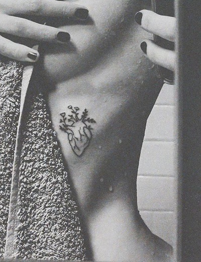 Maria Pedraza tattoo
