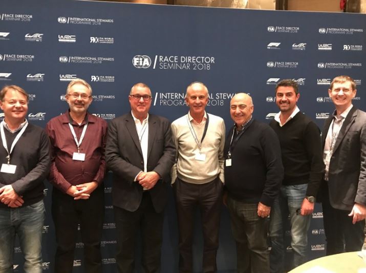 Michael with FIA directors team