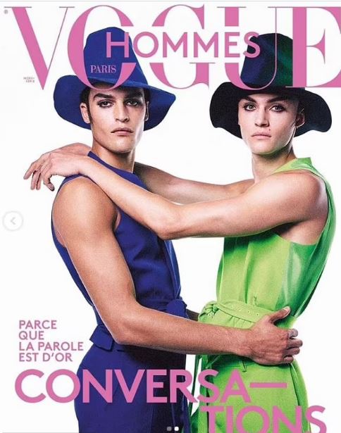 Mingus Lucien Reedus featured on various magazine cover pages