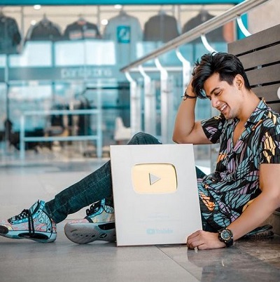 Mohak Narang got Goldenplay button in April 2021