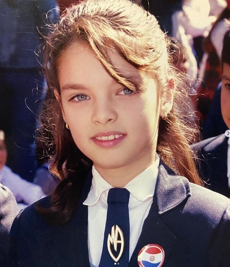 Nadia Ferreira school time picture