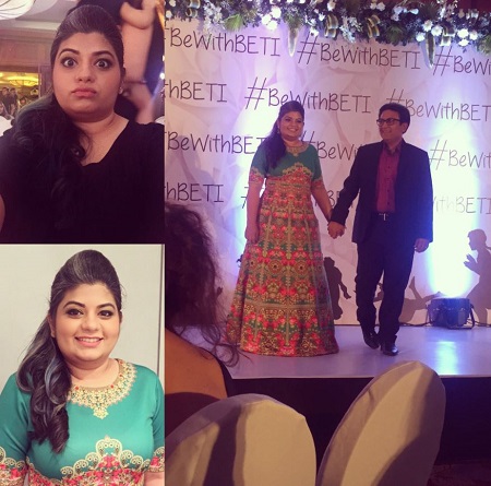 Neeyati Joshi [Dilip Joshi's Daughter] with her father