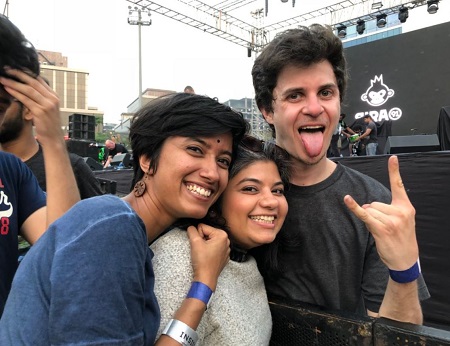 Neeyati Joshi [Dilip Joshi's Daughter] with her friends