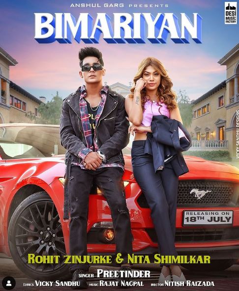 Nita Shilimkar appeared in Bimariya song