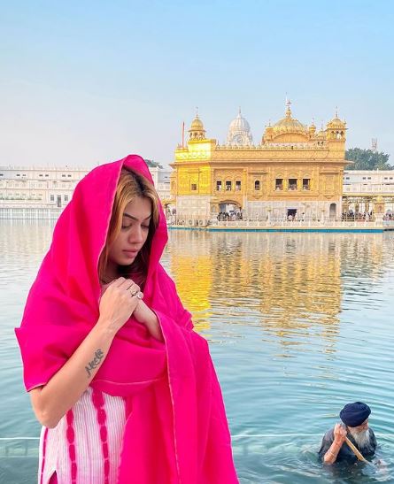 Nita Shilimkar at Golden Temple