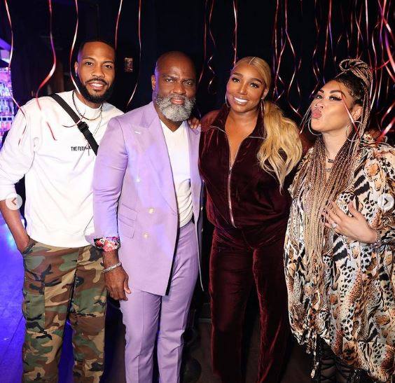 Nyonisela Sioh at Nene Leakes's birthday party