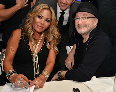 Orianne Cevey started working as a translator, which got closer to Phil Collins