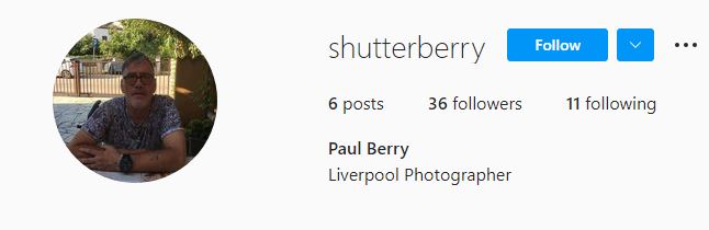 Paul Berry Instagram account
