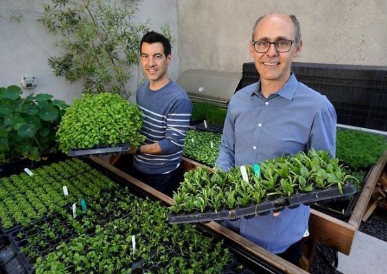 Pechenik with his business partner