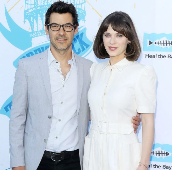 Pechenik with his former wife Zooey Deschanel