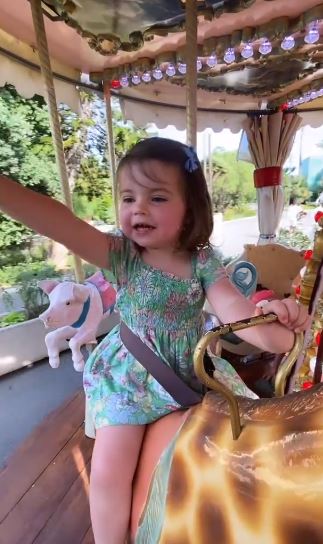 Penelope Kvyat likes to go to the Amusement Park