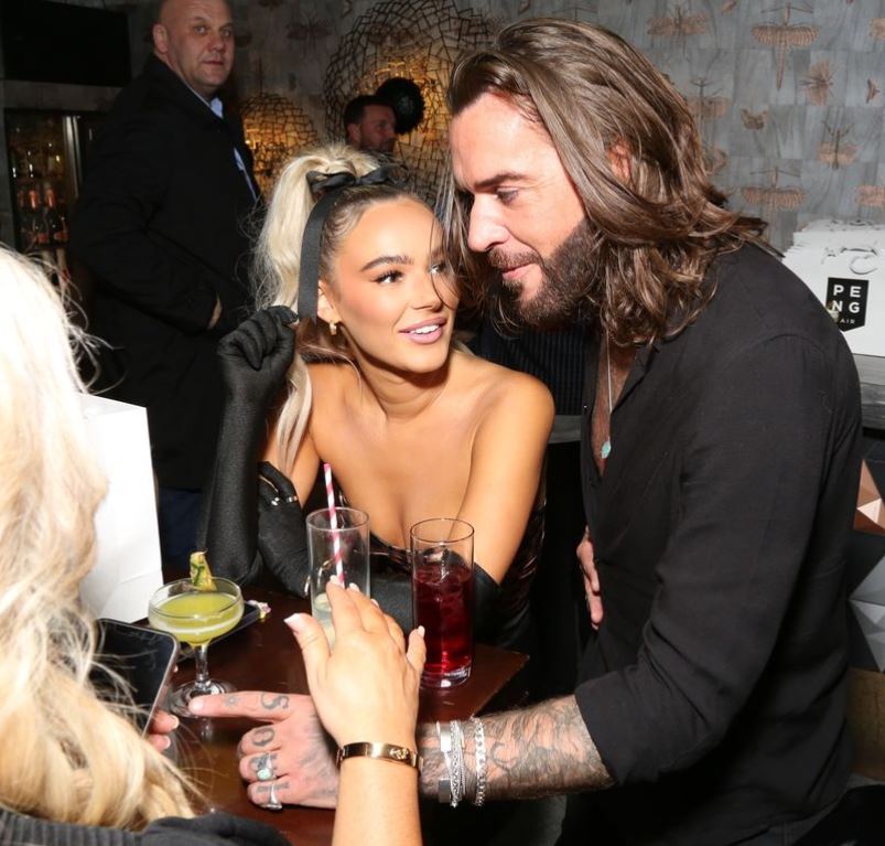 Pete Wicks with Lillie Haynes