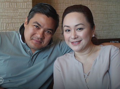 Priscilla Almeda with Jomari Yllana