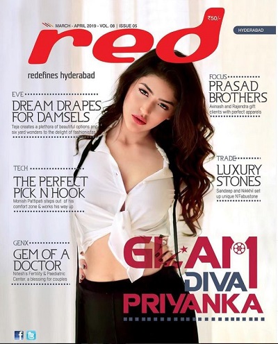 Priyanka Jawalkar featured in Red Magazine