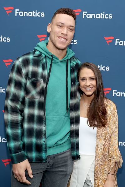 Samantha Bracksieck and her boyfriend Aaron Judge