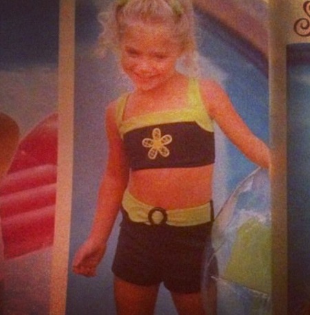 Savannah Labrant childhood picture