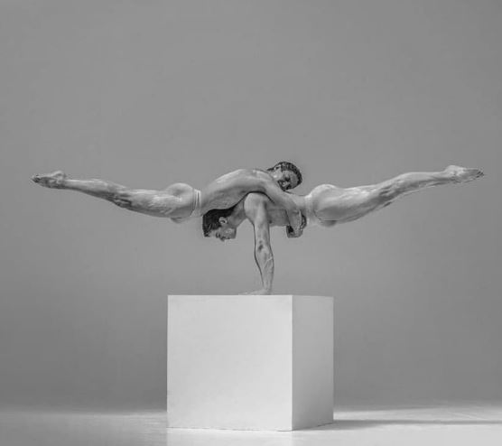 Sergio Arce Tula is a professional Acrobat
